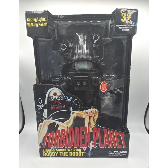Robby the‎ Robot Light & Sound Walker (Forbidden Planet) Tested Working